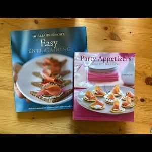 2 Entertaining Dinner Party Cookbooks